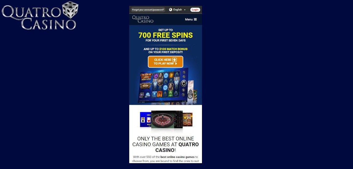 Quatro mobile casino