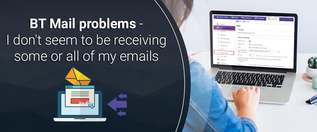 BT Mail problems